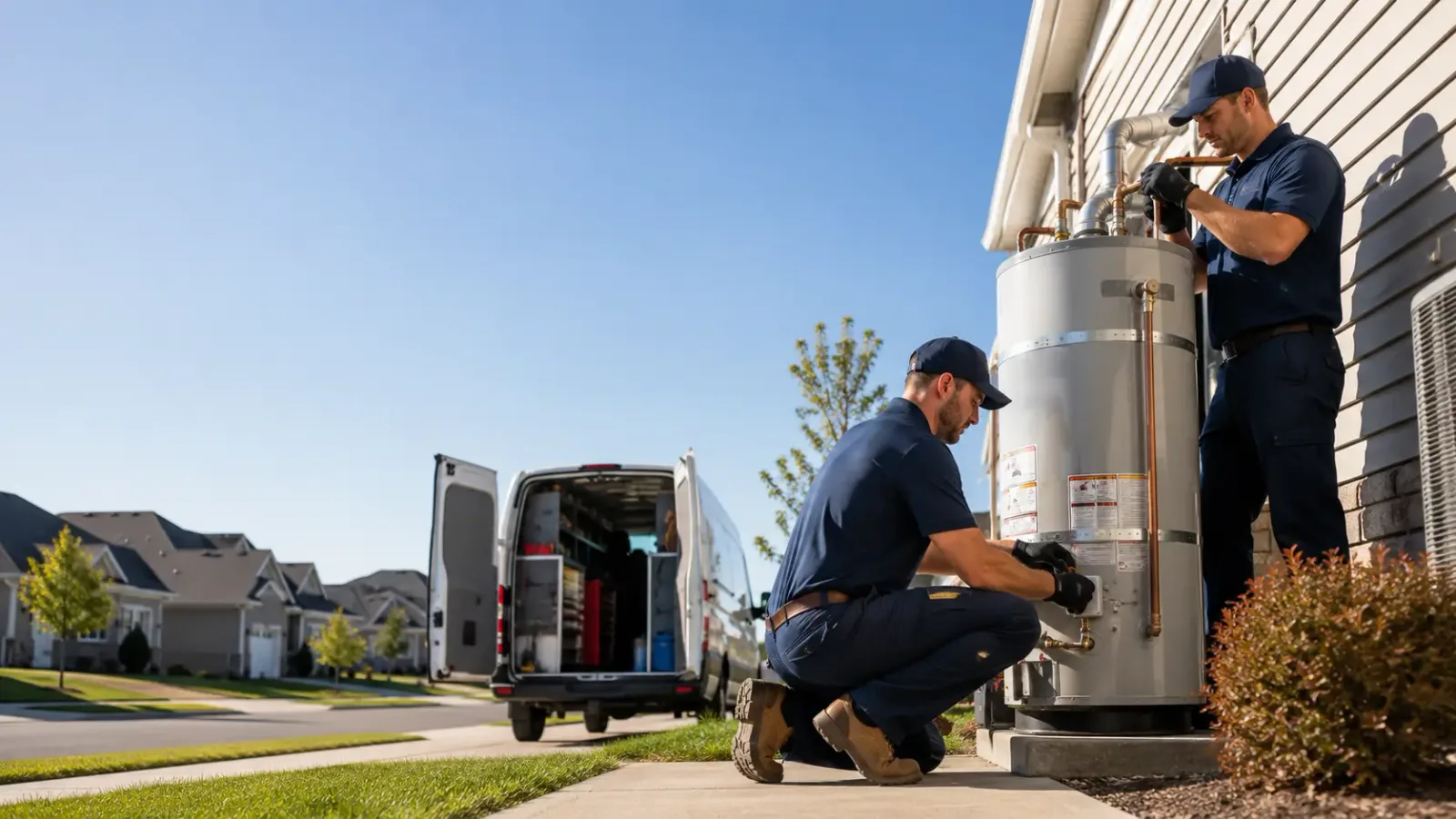Water Heater Installation in Bunker Hill, IL